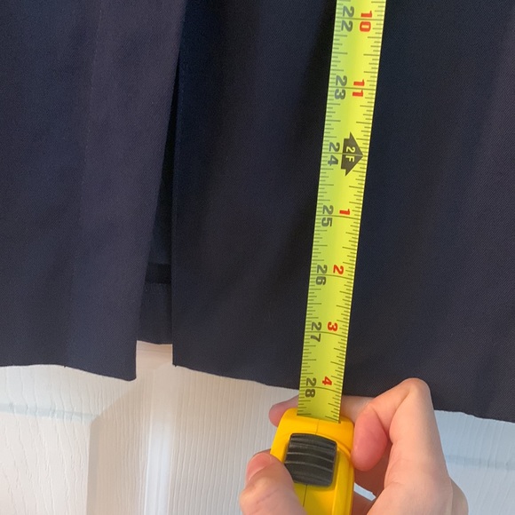 Escada made in Western Germany navy blue skirt Size 36 - Picture 9 of 11